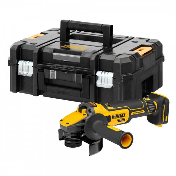 Akumuliatorinis kampinis šlifuoklis DeWALT DCG409NT Flexvolt Advantage